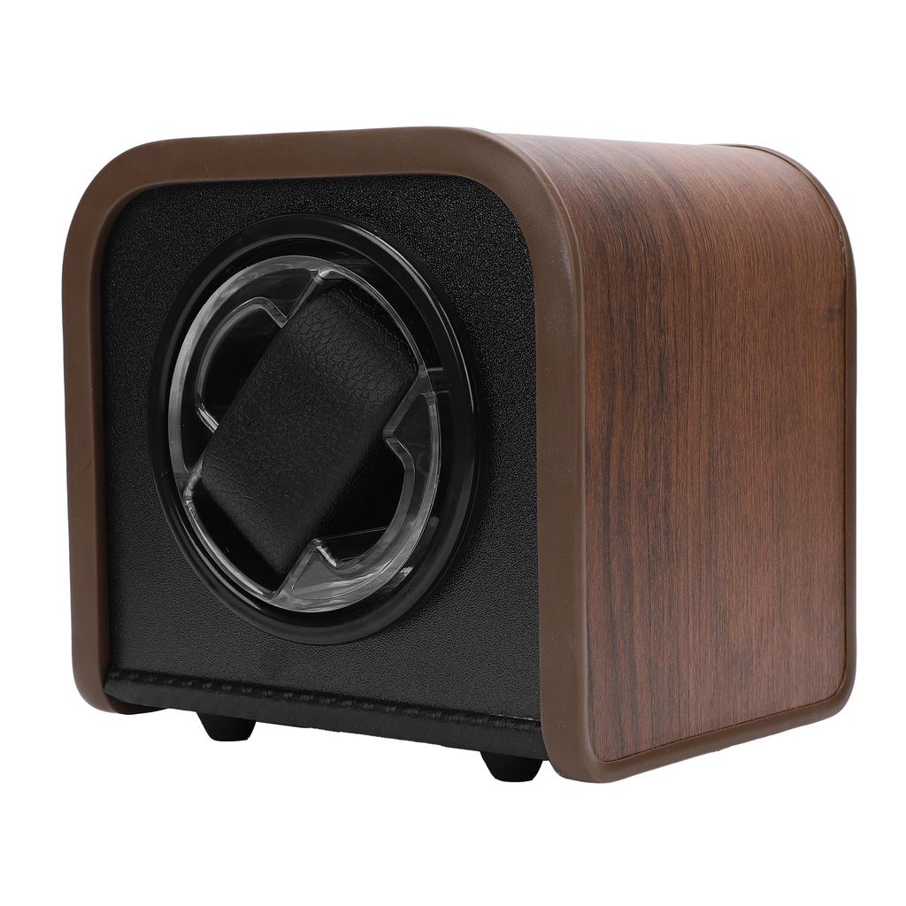 Watch Winder Controllable LED Ambient Lighting Low Noise Automatic Watch Rotator Box for Home