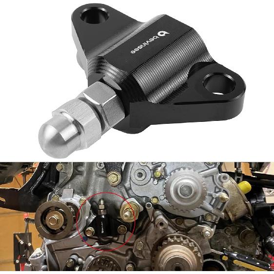 

Bevinsee Manual Timing Belt Tensioner Compatible with Honda Prelude 1993-2001 2.2L H-Series H22 H22A4 H22A H22A1 H23A JDM чорний