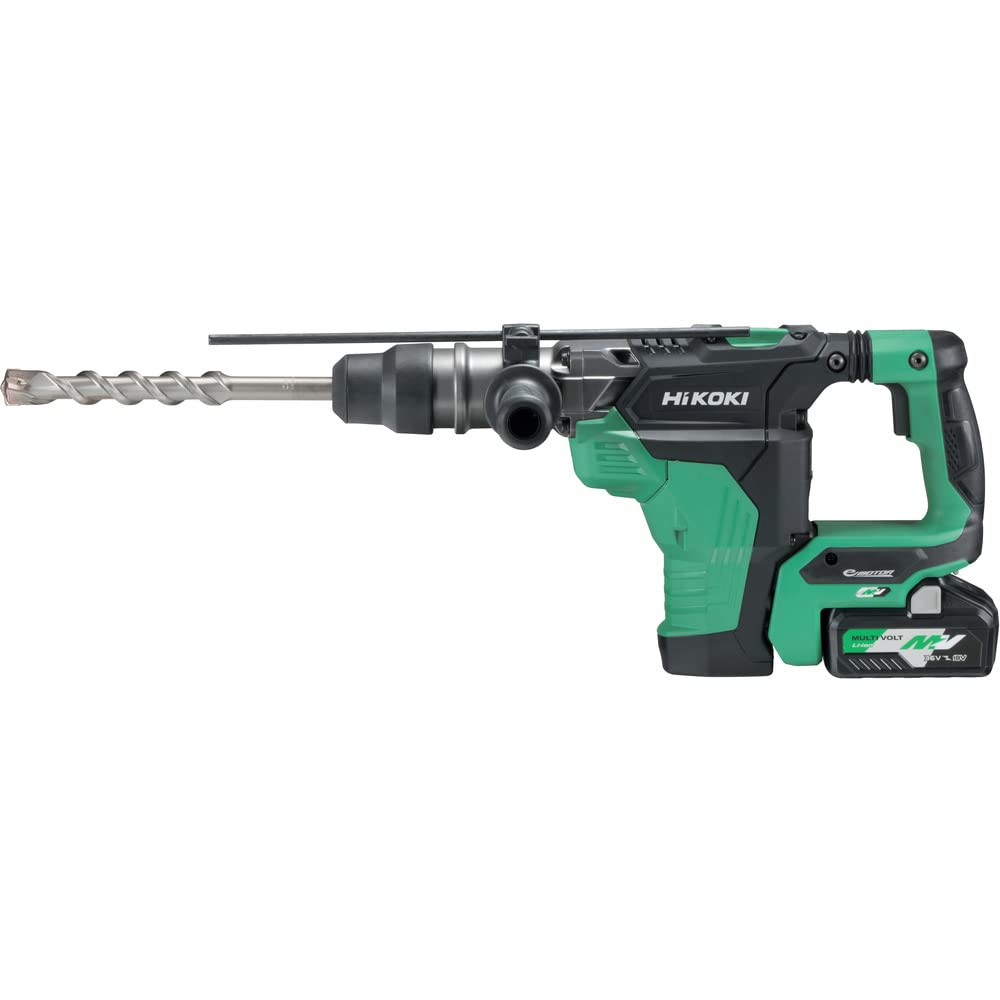 HiKOKI Cordless Hammer Drill 36V MultiVolt SDSmax Shank with Original Rapid and Drill Bits Sold Separately Rechargeable, Compatible, Case, Lithium-ion