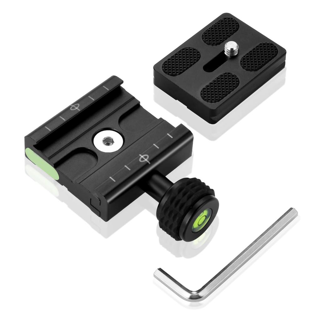 UTEBIT 50mm Quick Release Clamp Quick Release Plate Set Compatible Clamp Arca-Swiss