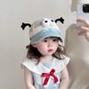 Baby Spring Summer Breathable Mesh Cap Infant Wide Brim Sun Hat UV Protection Visor for Toddler Outdoor Travel