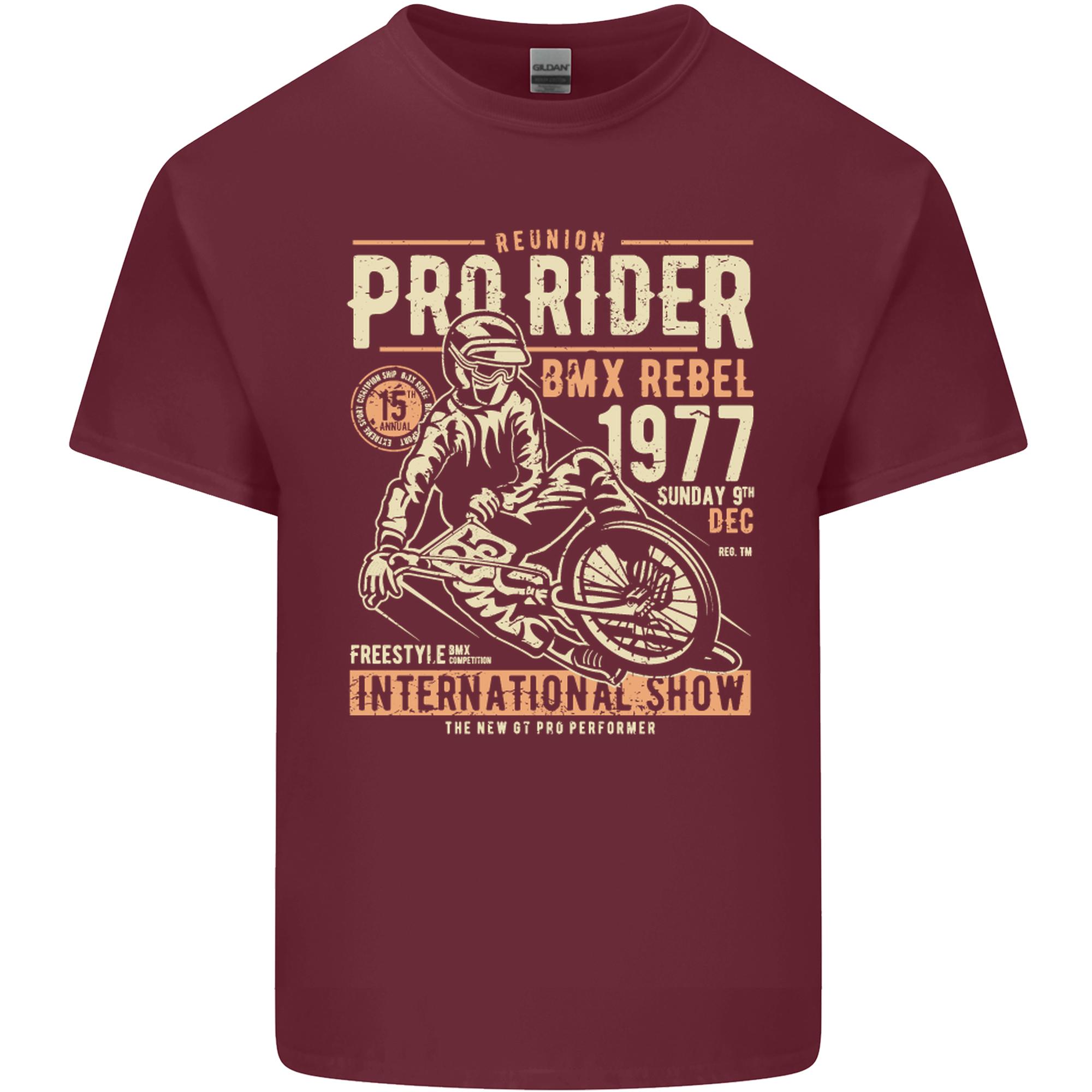 Bmx Prorider 1977 Cycling Bike Bicycle Unisexs Light Cotton Tshirt S