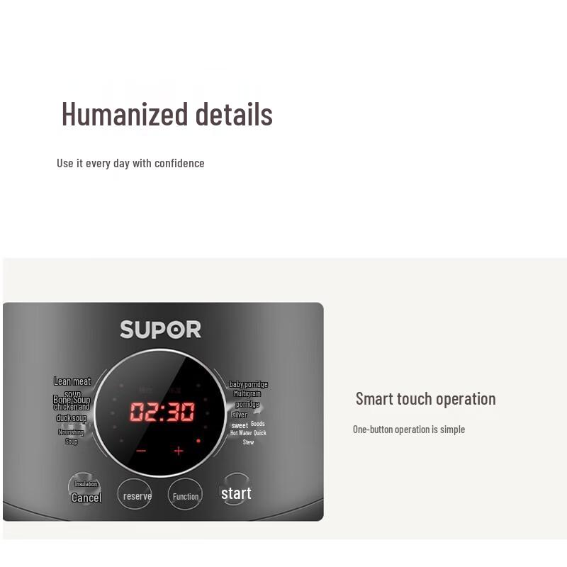 Supor 4L Electric Stew Pot