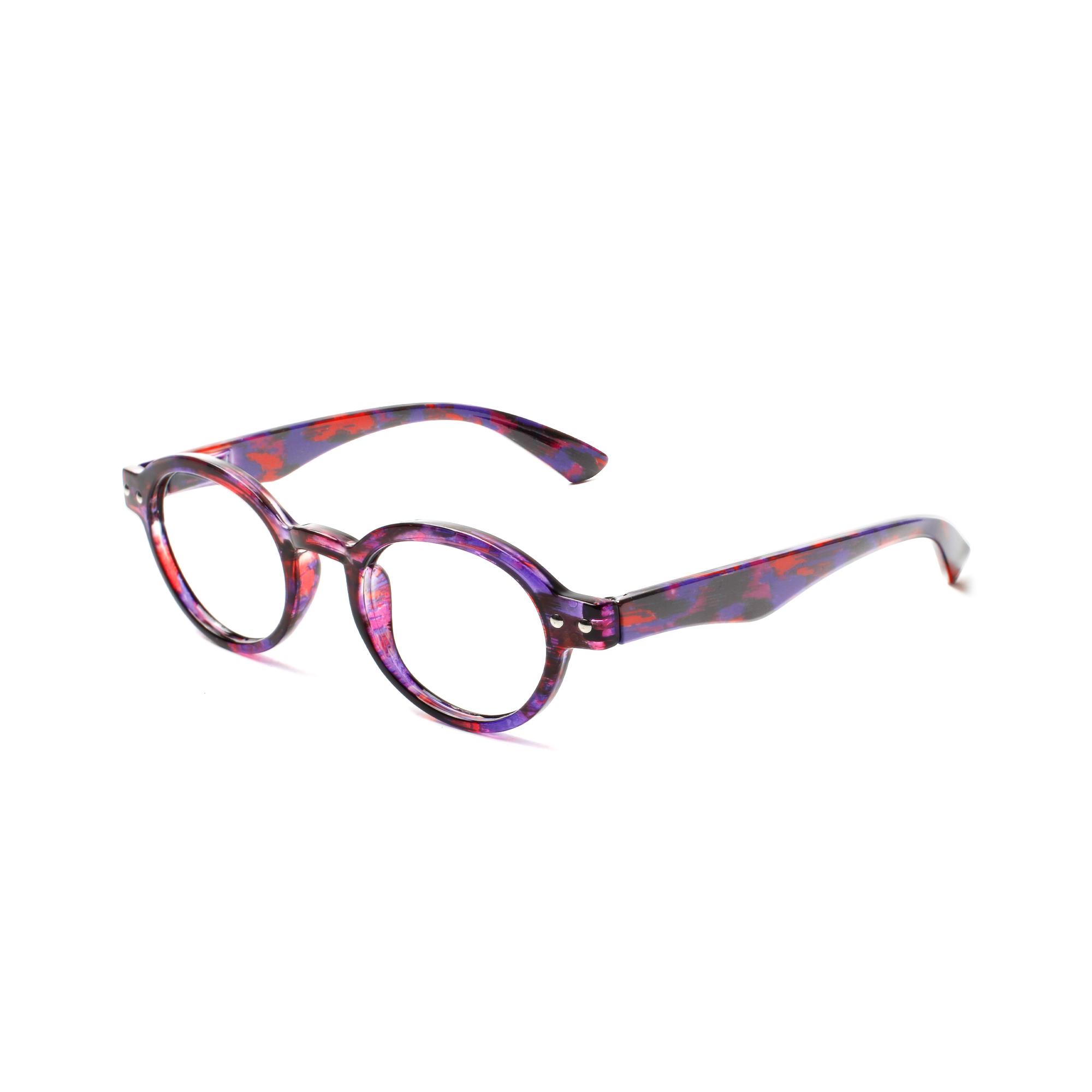 

Turezing 4 Pack Reading Eyeglasses Male Female Round Print Flower Frames PC Material Spring Hinge HIGH-DEFINITION Decorative Glasses 1.25
