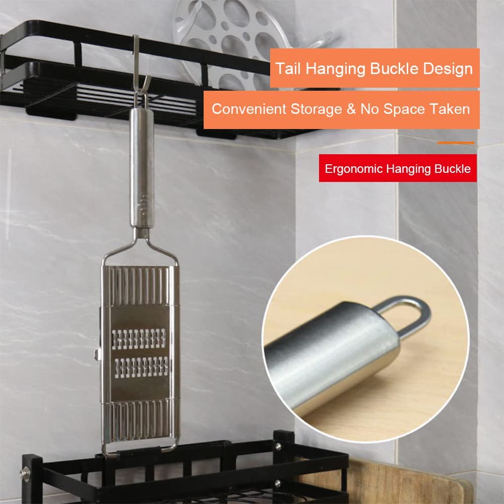 Multi-Purpose Vegetable Slicer Set,Stainless Steel Cheese Grater & Vegetable Chopper with 4 Adjustable Blades