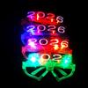 Square/Love Heart Shape 2026 LED Glow Glasses LED Glow New Year Party Glasses  Rave Nightclub