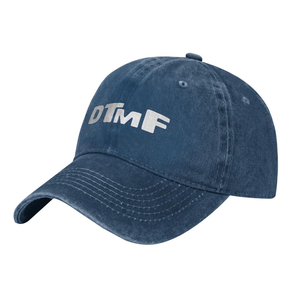 Bad Bunny DTMF Men Women Baseball Cap Debi Tirar Mas Fotos Denim Washed Hats Cap Fashion Outdoor Running Golf Soft Sun Cap
