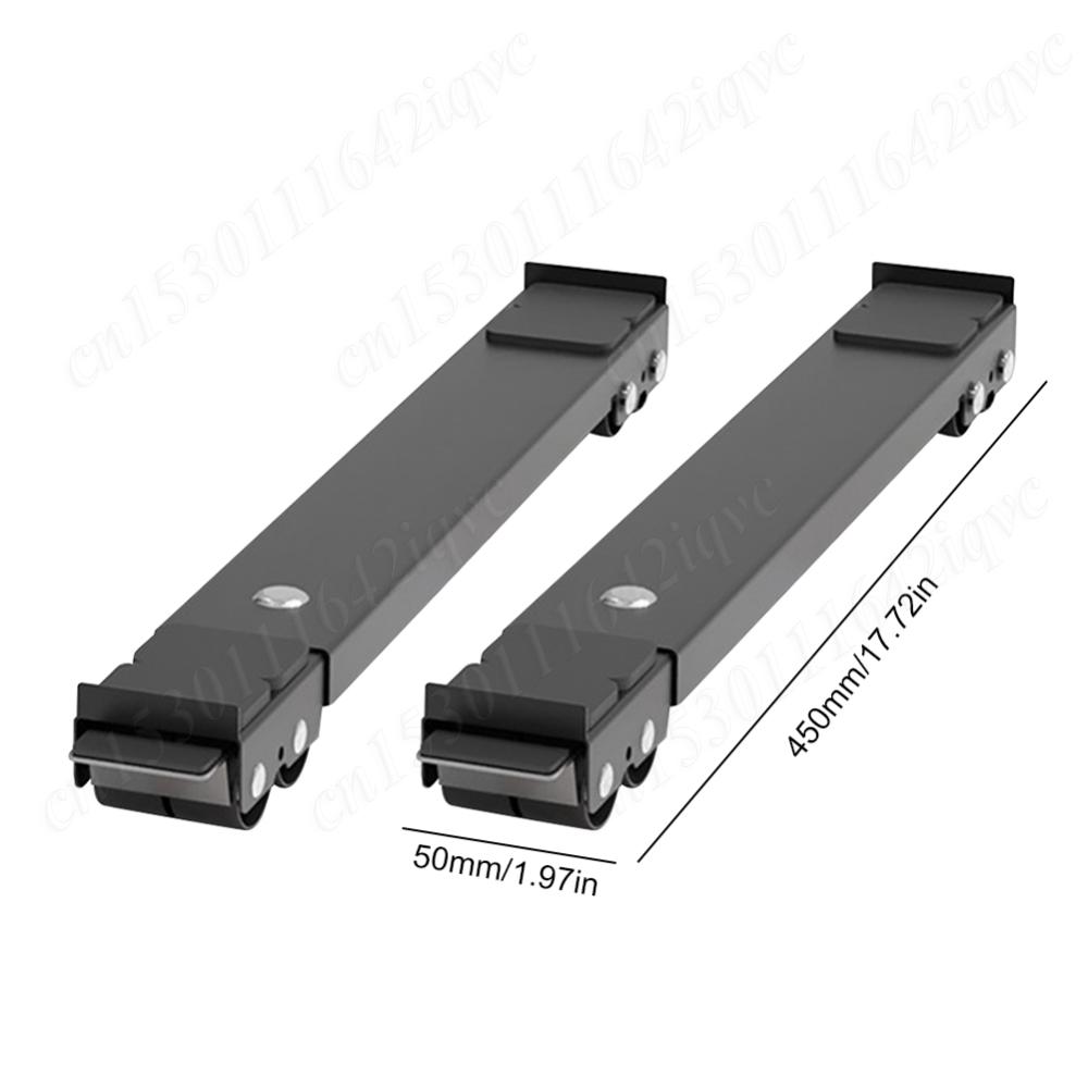 Extendable Washing Machine Stand Movable Refrigerator Raised Base Mobile Roller Bracket Wheel Bathroom Furniture Moving Roller