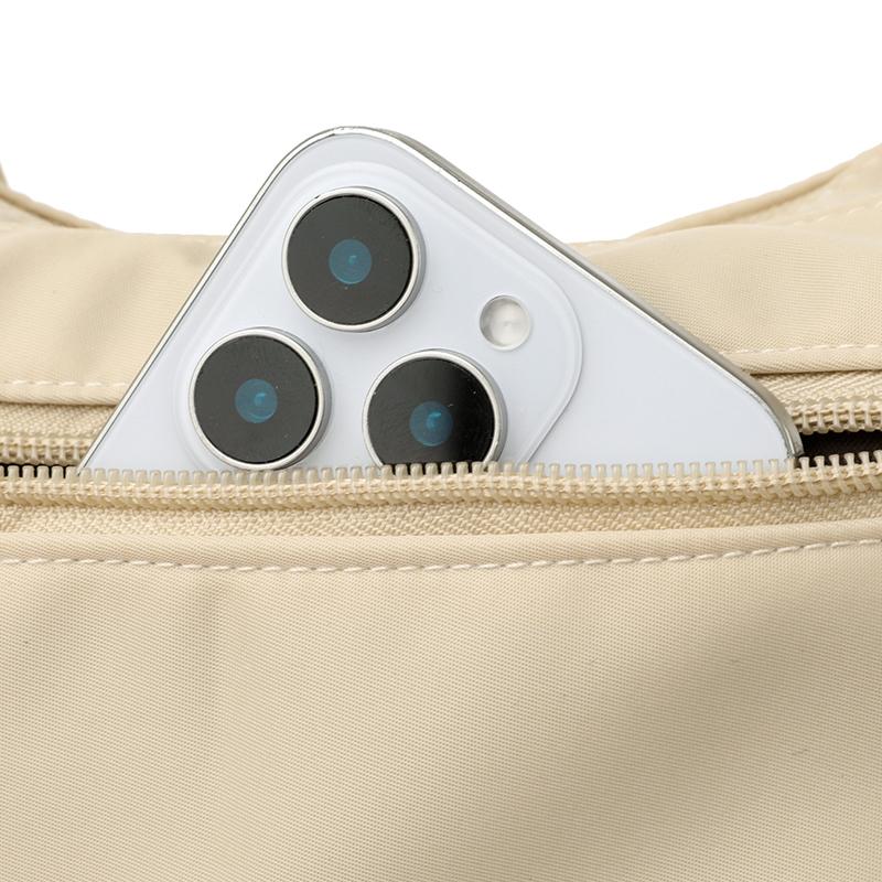 Casual Nylon Womens Shoulder Bag Fashion Simple College Style Crossbody Bag Large Capacity Designer Ladies Handbag Purse