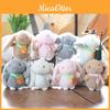 Plush Stuffed Animal Rabbit Keychain With Scarf Accessory Super Soft Backpack Charm For Kids Gifts