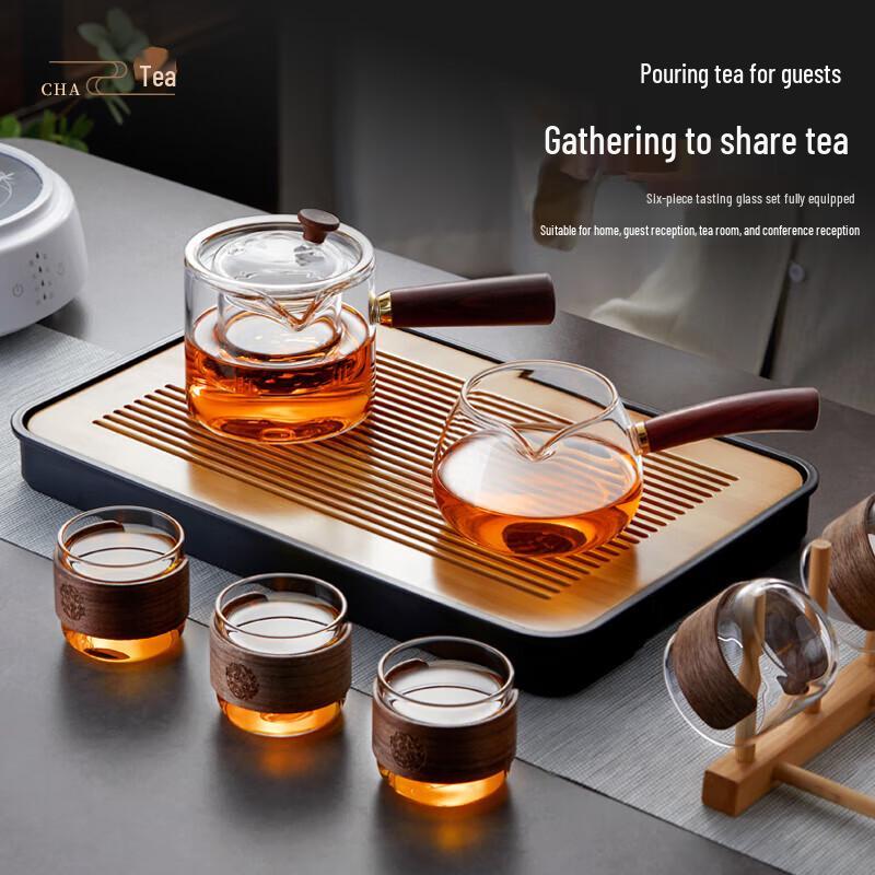 Heat-Resistant Glass Kung Fu Tea Set