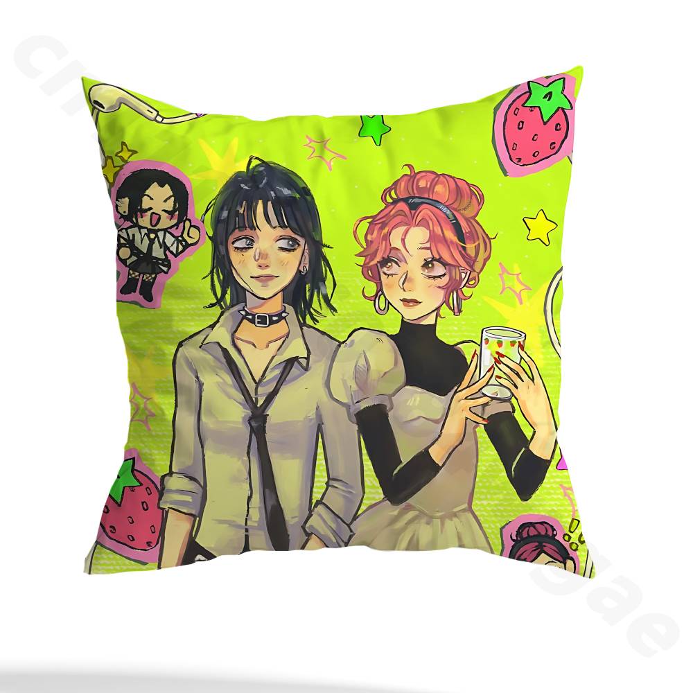 Mitsuki Koga Aya tgswiiwagaa pillowcase casual style decoration, suitable for home decoration (excluding pillow core)