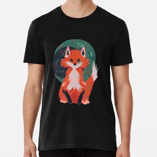 Fox Moon Size S to 5XL Made in the USA T-shirt S