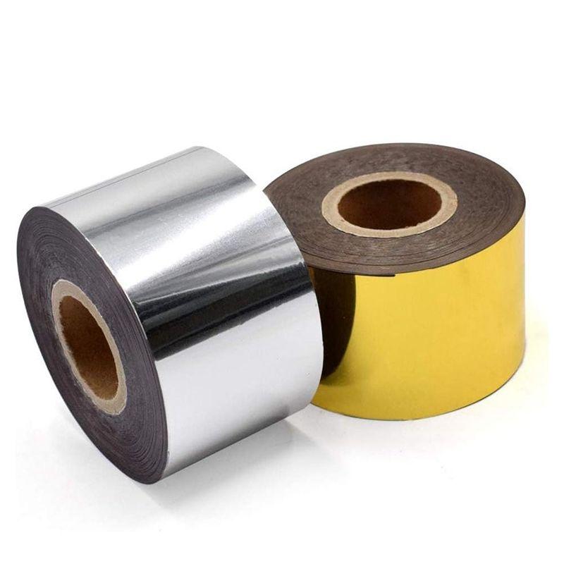 Feb.Hot Stamping Foil Paper With 1.5X400ft, Hot Foil Stamping Paper For Leather Bronzing Machine DIY Decoration