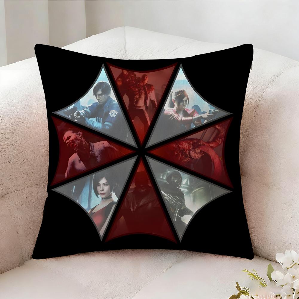 R-Resident Moive Evil Pillow Case Pillowcase, Double-Sided Printed, Sofa Cushion, Bedroom Headboard Pillow