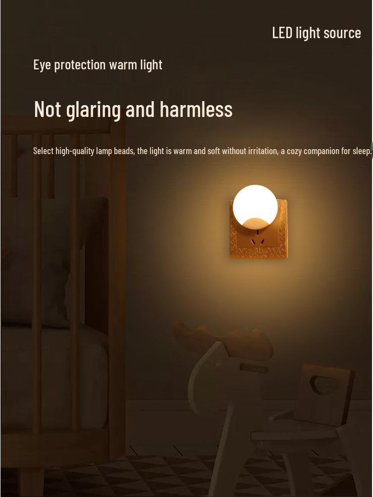 Smart Sensor Night Light: Energy-Efficient LED Bedside Lamp