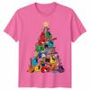 Guitar Christmas Tree Holidays Unisexs TShirt Unisexs Tee Graphic Unisex Music