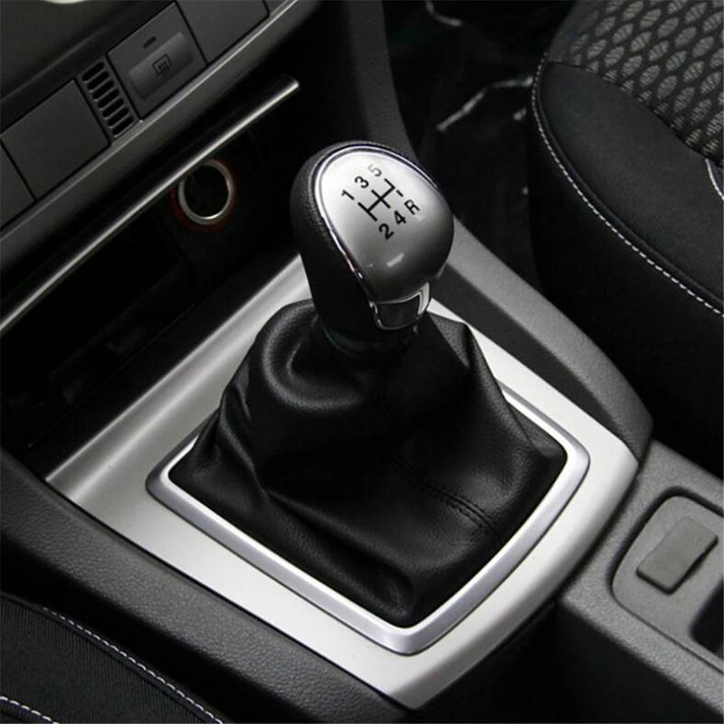 5 Speed Car Manual Gear Head Shift Knob Cap Cover ert for Ford Focus 2 2005 - 2008