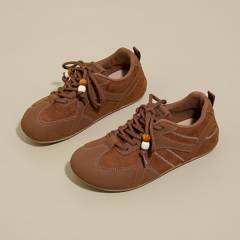 

Autumn new retro schoolgirl casual shoes women s running women s shoes 1 40 коричневый