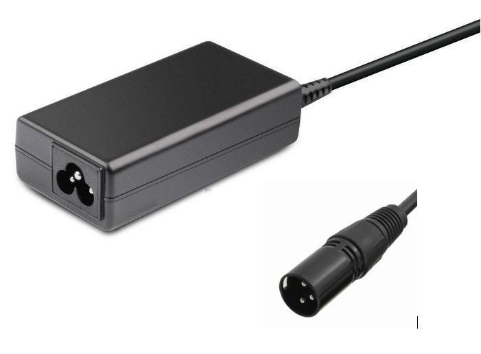Coreparts Ebike Power Adapter 84W 42V 2A With Cannon Plug, With Eu Cable, Mbxebike-Ac0002