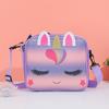 Heart-Shaped Rainbow Insulated Lunch Bag for Kids - Cute Cartoon Design