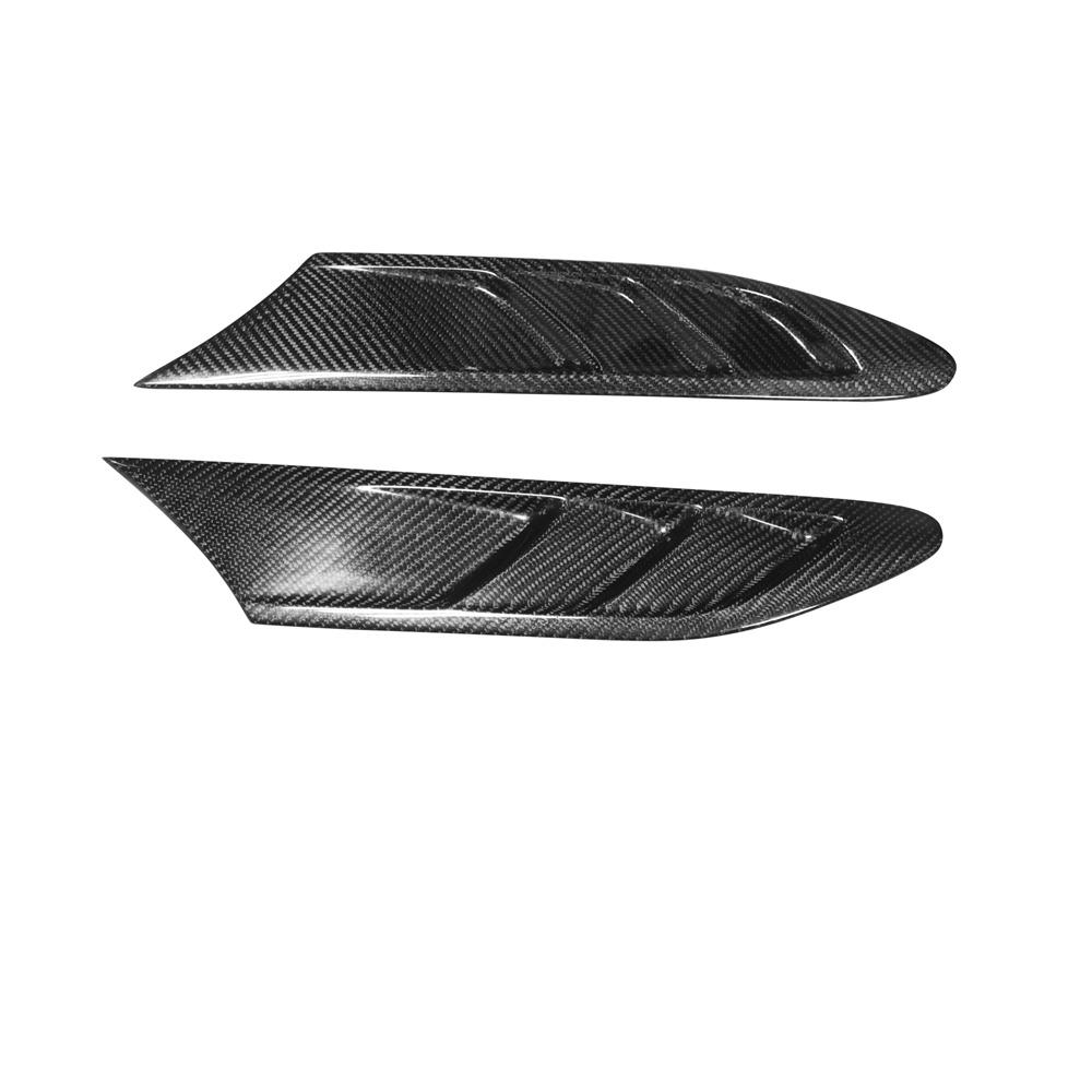 Real Carbon Fiber Fender Fin Vent Trim LH&RH For Subaru BRZ Toyota 86 2012-2019