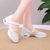 2025 new square dance shoes mesh breathable dance shoes women's soft sole versatile fashion travel casual dance shoes