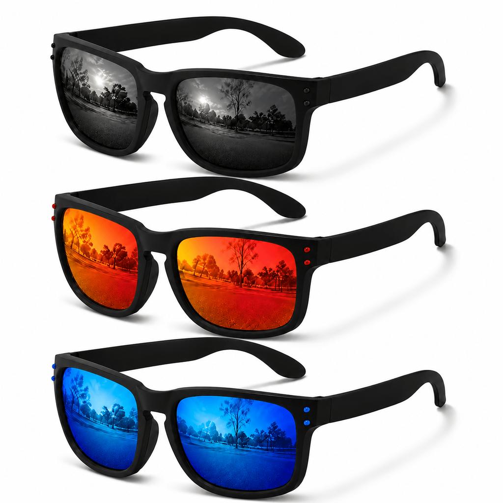 Fashion Polarized Square Sunglasses Men Women UV400 Protection Driving Cycling Fishing Outdoor Shades Sun Glasses