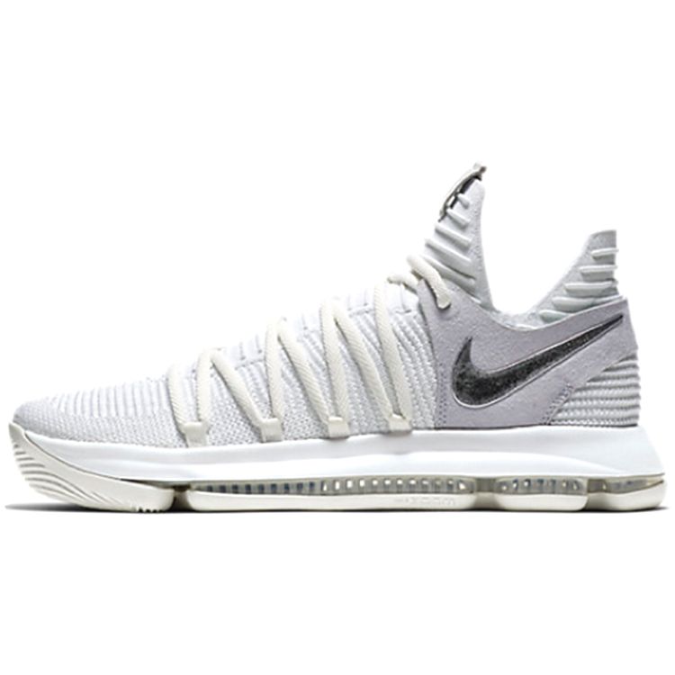 

Мужские кроссовки Nike Zoom KD 10 EP Белый белый серебристо-белый 897816-100