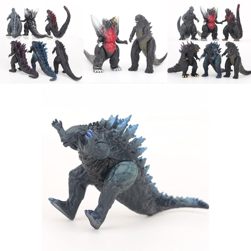 6pcs Exquisite Godzilla Monsters Movie Character Action Figure Doll Set For Fans