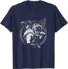 Norse Mythology God Odin Raven Warrior TShirt 100 Cotton ONeck Summer Short Sleeve Casual Unisexs Tshirt Size S3XL