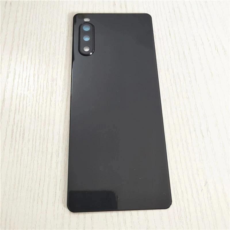 Glass Back Cover For Sony Xperia 10 II Back Housing Cover Rear Repair Parts With Adhesive