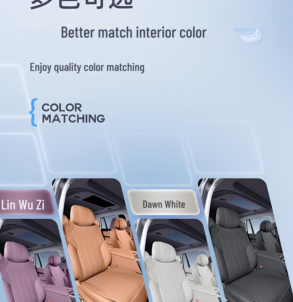 XPeng GX Universal Seat Cushion: Breathable, Ventilated, All-Season Car Seat Cover.