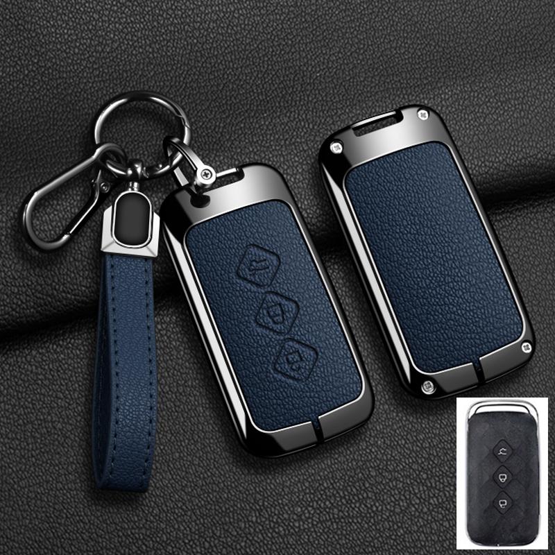 Car Zinc Alloy Remote Key Case For Chevrolet AveoTrax Groove Captiva 2024 Wuling Hongguang S Baojun 510 730 360 560 RS-5 530 630