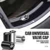 4Pcs Alloy Frosted Car Valve Cap Wheel Valves Dust Cover Tire Accessories For Hyundai N Line I20 I30 Azera Santa Fe KONA Ix35 RR77