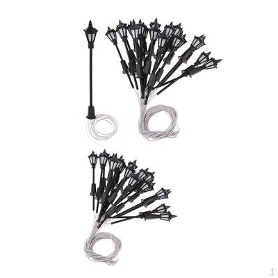 40x Model Miniature Street Lights OO Scale