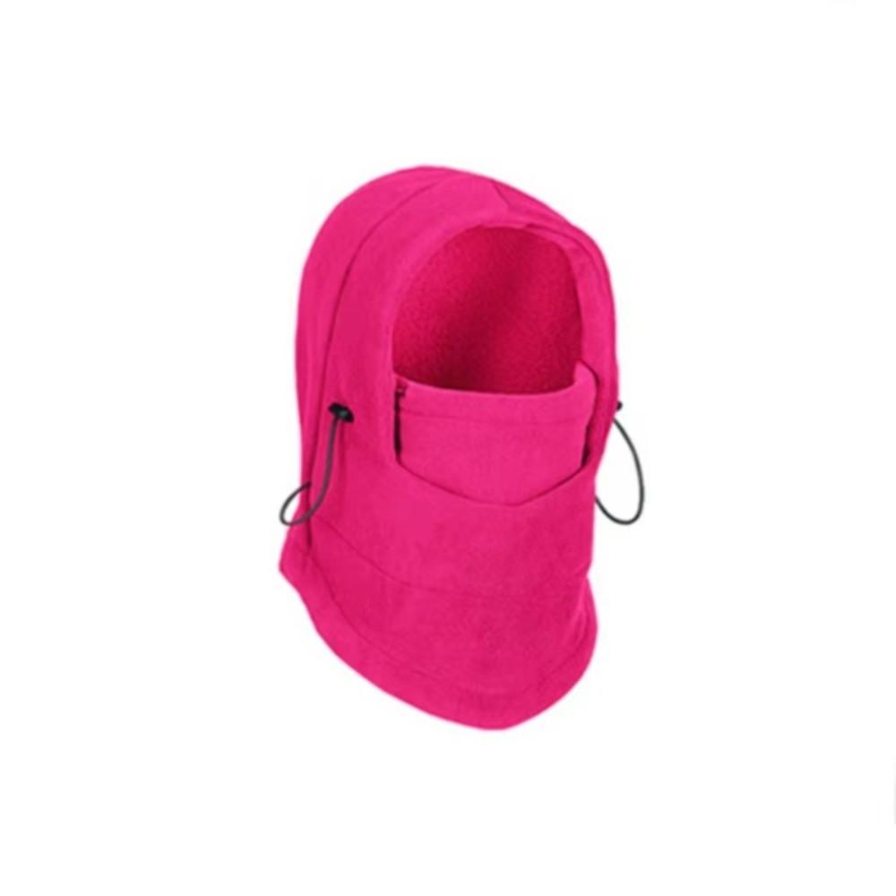 Windproof Neck Warmer Hooded Design Face Mask New Fleece Balaclava  For Women Men