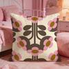 Federa Cuscino Estetica OOrla Kiely Comfort Premium Reversibile Design Due in Uno Per Qualsiasi Stanza Interno Auto