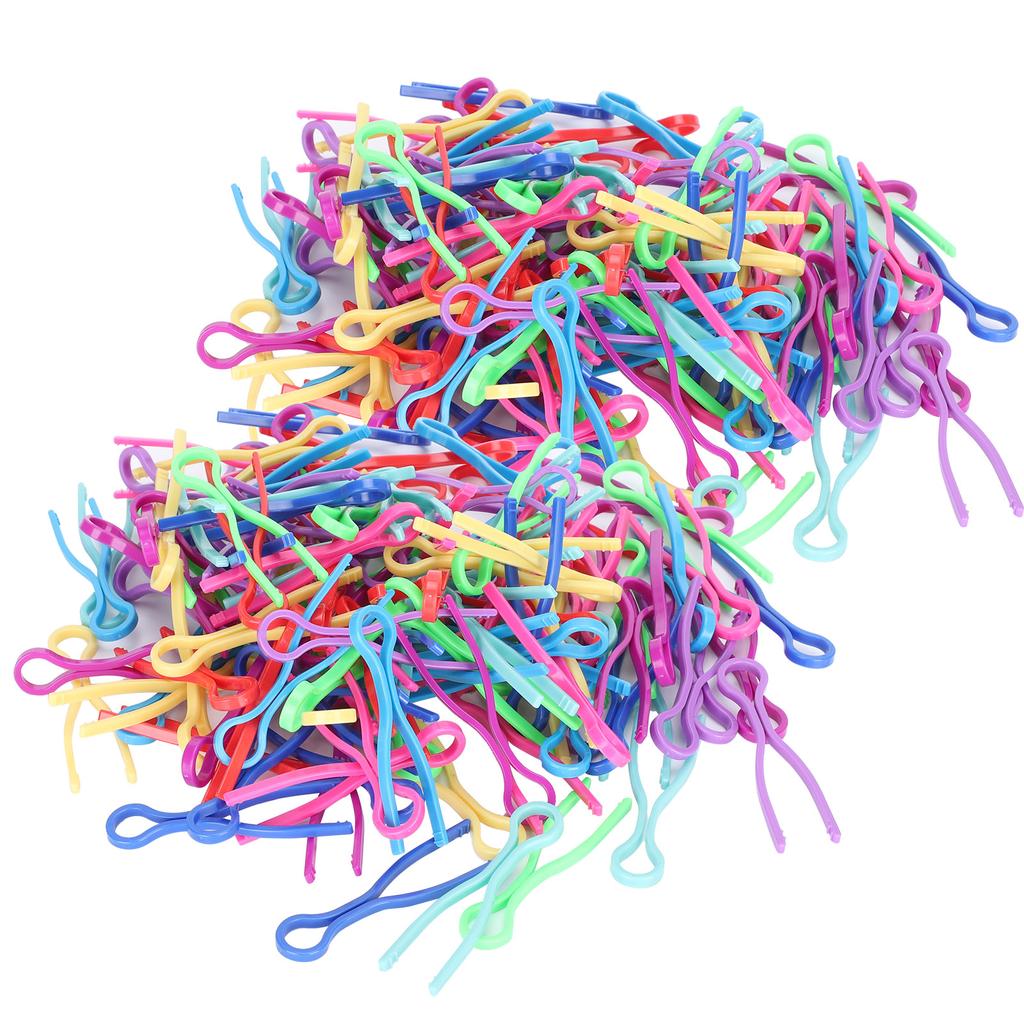 120Pcs Bobbin Thread Clamp Plastic Clip Buddies Thread Control Embroidery Supplies