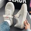 New Men's Classic Four Seasons Fashion Canvas Low Top Skateboarding Shoes Comfortable Soft Sole Sneakers