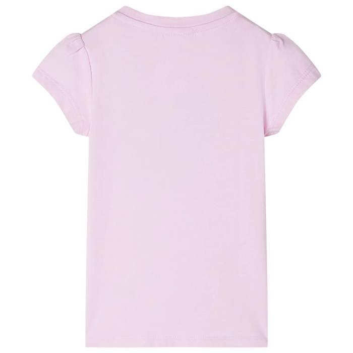 T-shirt pour enfants rose clair 92/104/116/128/140