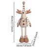 Christmas Tree Hanging Ornament Handmade Charm Hanging Doll Christmas Doll for Holiday Indoor Outdoor Home Office Party Tabletop
