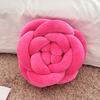 Back Cushion Nordic Style Rose Flower Shape Soft Comfortable Pillow Home Living Room Bedroom Office Decor