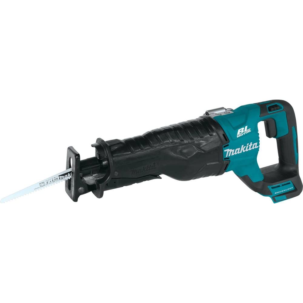 

Makita 18V Rechargeable Brushless Reciprocating Saw XRJ05Z USA JR187DZK Equivalent Product Only Saw/Saber [Makita Model] Body синій