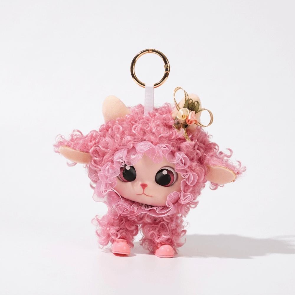 Smooth Vinyl Hanging Ornament Soft Plush Mini Plush Pendant Gentle Vinyl Doll Keychain  Girls Gift