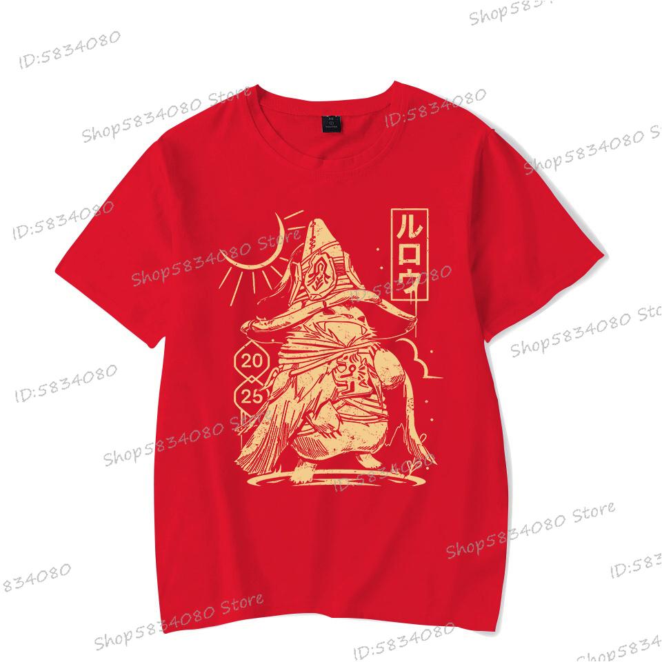 Unisexs Tshirts Monster Hunter Wilds Vintage Graphic Tee Gamer Funny Crewneck Short Sleeve Tee Gift Game Fans Fashion Casual Tops