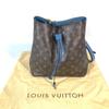 Louis Vuitton M43569 Monogram Neonoe Bucket type Shoulder Bag Brown x blue