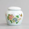 Small capacity ceramic storage sealed jar Pu erh black tea green tea portable tea storage bottle