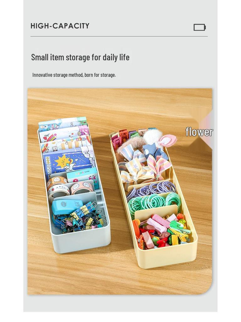 Battery Organizer and Data Cable Transparent Storage Box - Large Capacity, Multi-Layer, Dustproof, Size 5-7 for Electrical Appliances