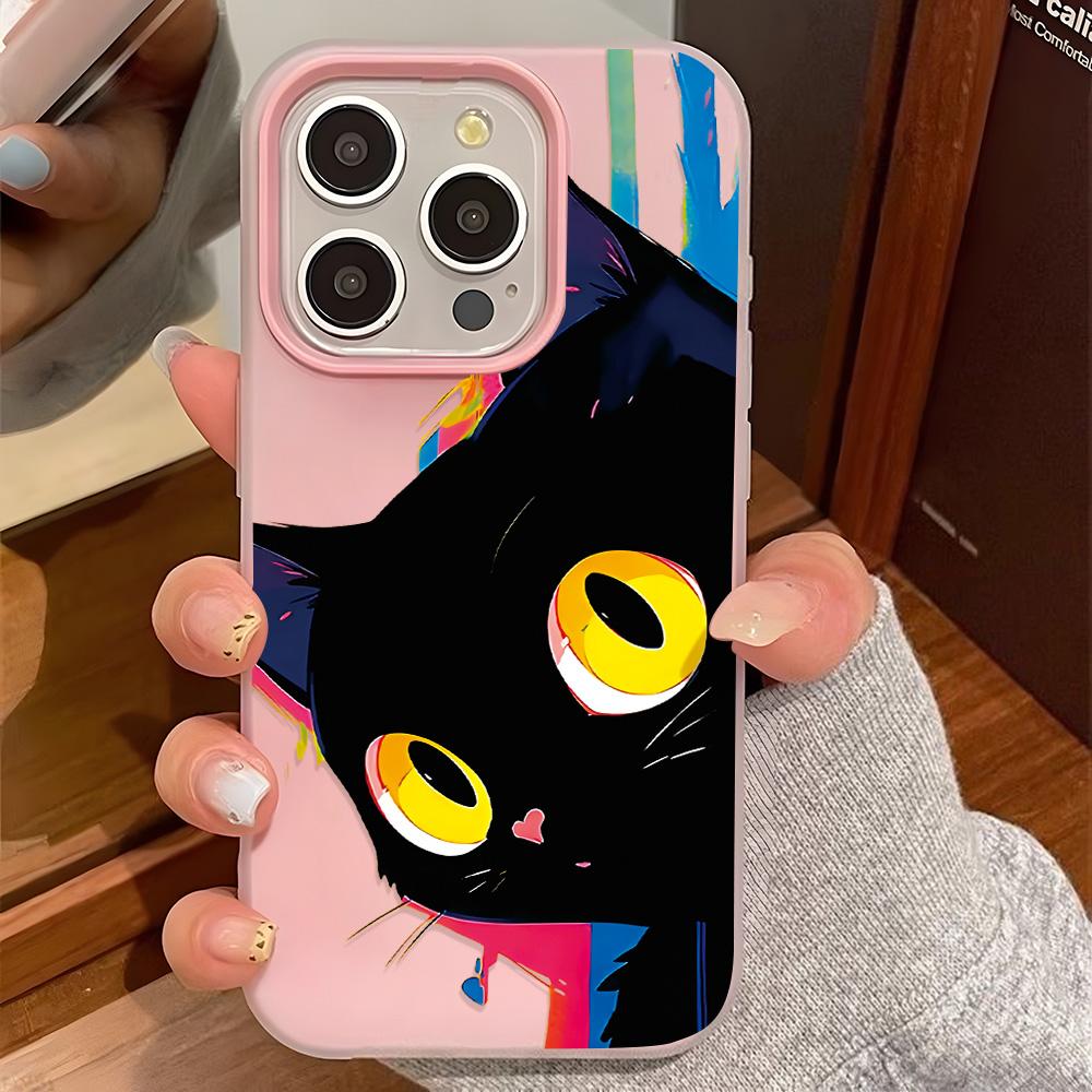 Bemalte Handyhülle für iPhone 15 11 13 14 für 15 16 Pro Max 12 13 16 Pro Niedlich Fasion Lustig Lanyard Handyhülle Neueste Top-Selling-Empfehlungen